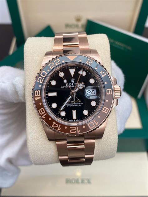 rose gold root beer rolex for sale